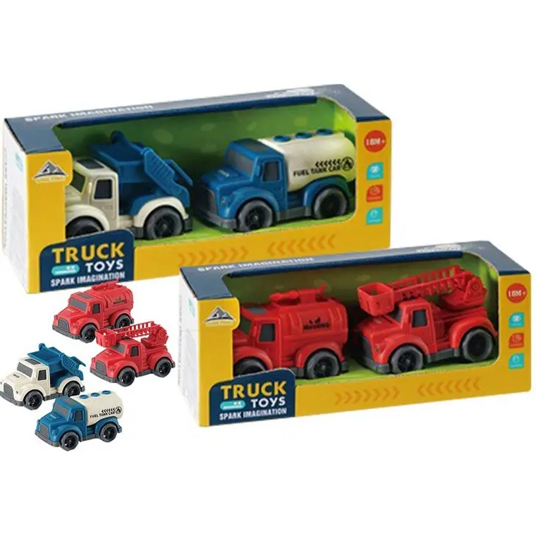 10Cm Toy Truck Collection – Assorted Heavy-Duty Models 1
