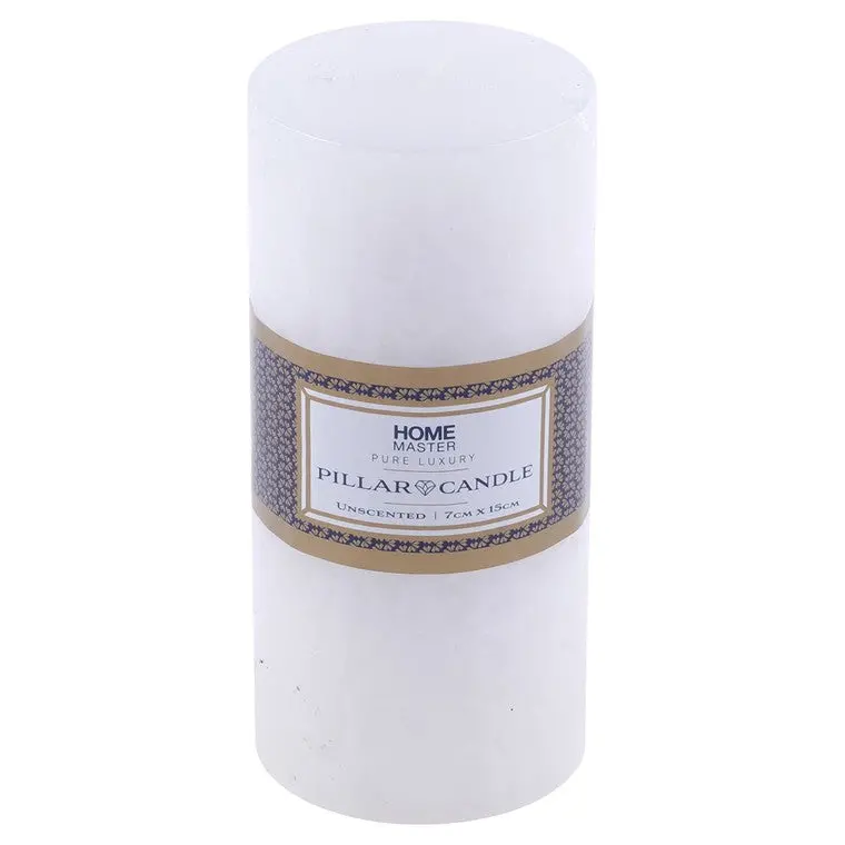 15 Cm Tall Pillar Candle – Premium Soy Wax Burn 1