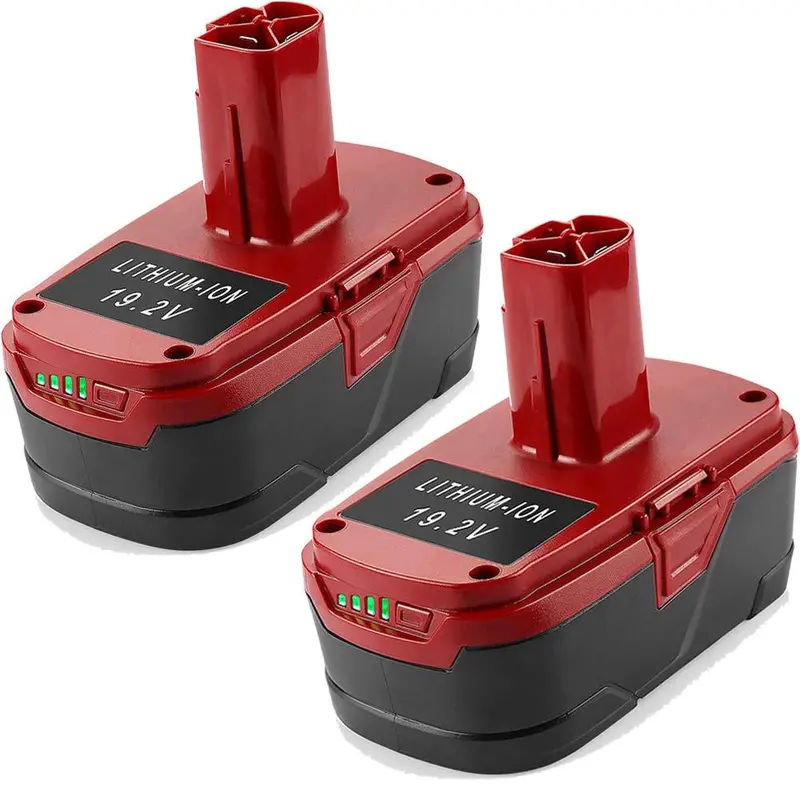 2-Pack 19.2V 5.0Ah Lithium-Ion Replacement Batteries – For Craftsman C3 Diehard Tools (Xcp Models) 1