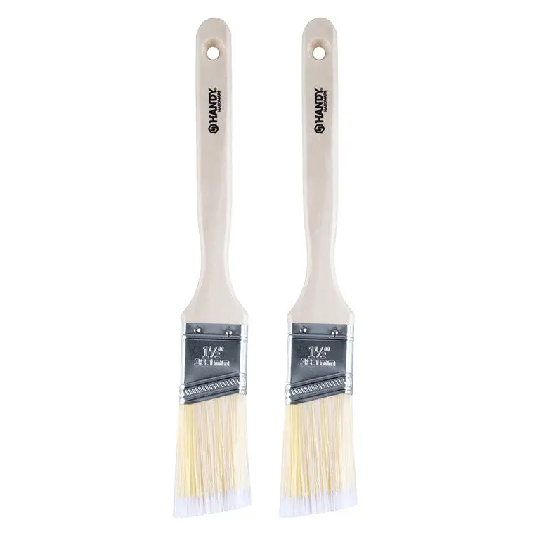 38Mm Edging Paint Brush Set – 2-Piece Precision Trim Brush Kit 1