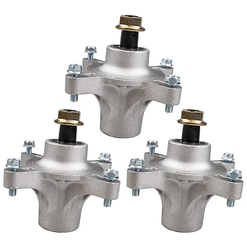 8Ten 3-Pack Spindle Assembly Kit – Direct Replacement For Exmark & Toro Timecutter 42"–50" Decks (Fits 117-7439, 121-0751, Etc.) 1