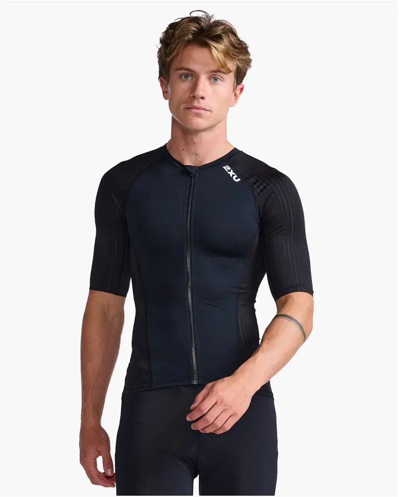 Aero Triathlon Sleeved Top For Men 1