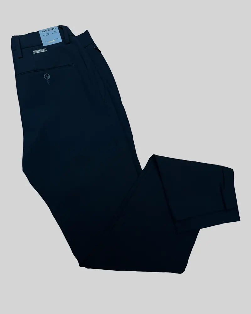Alberto Rob Z Formal Stretch Dress Pant In Black 1
