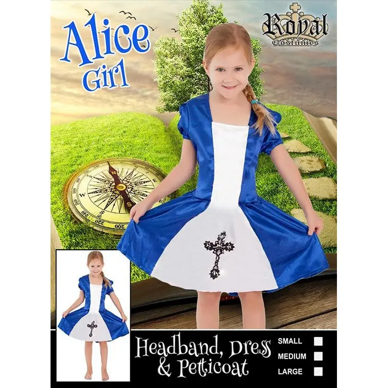 Alice In Wonderland Costume – Small Size 1