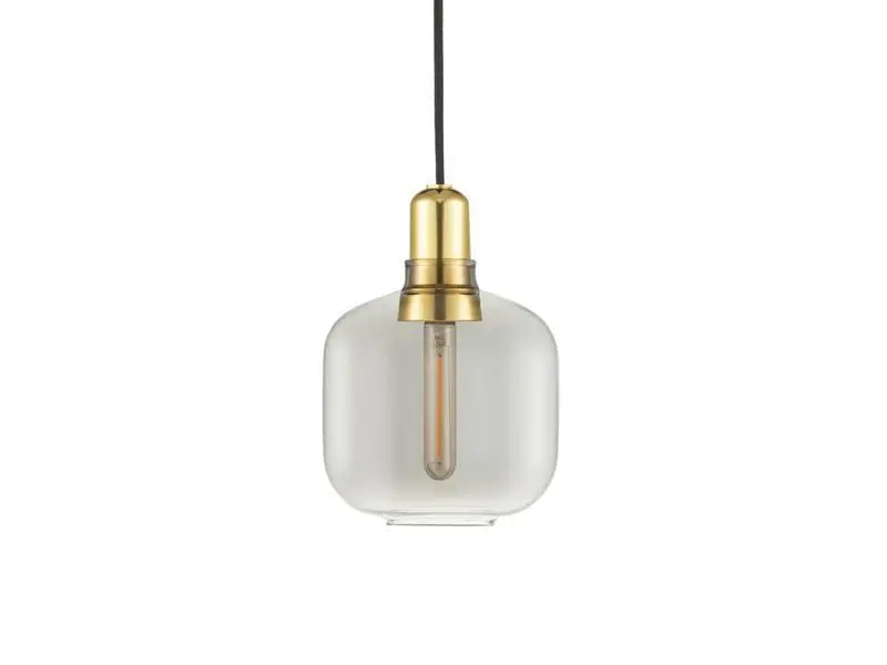 Amp Small Brass Accent Lamp 1