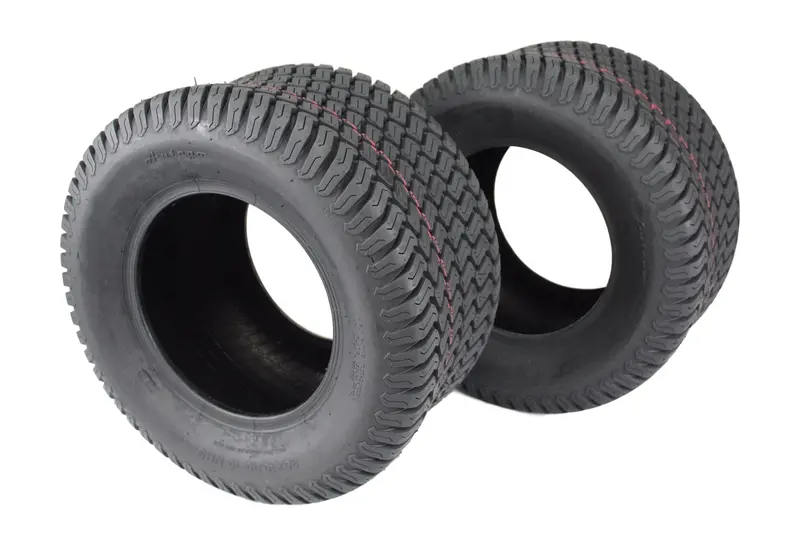 Antego Turf Tire Set – Two 20X10.00-10, 4-Ply Lawn & Garden Replacement Tires (20X10-10) 1