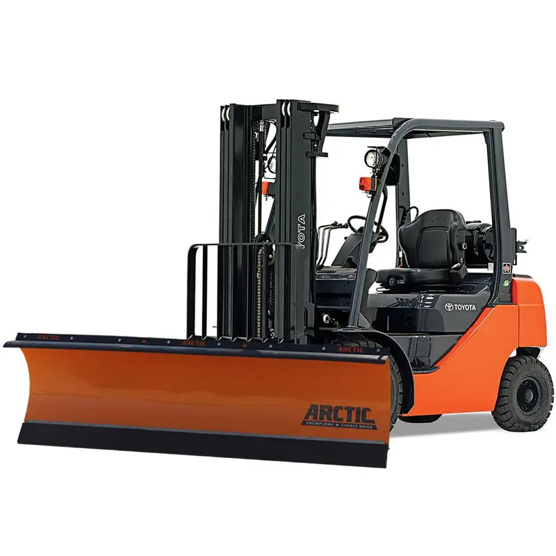 Arctic Flp90-P Heavy-Duty 90-Inch Polyethylene Snow Plow For Forklifts 1