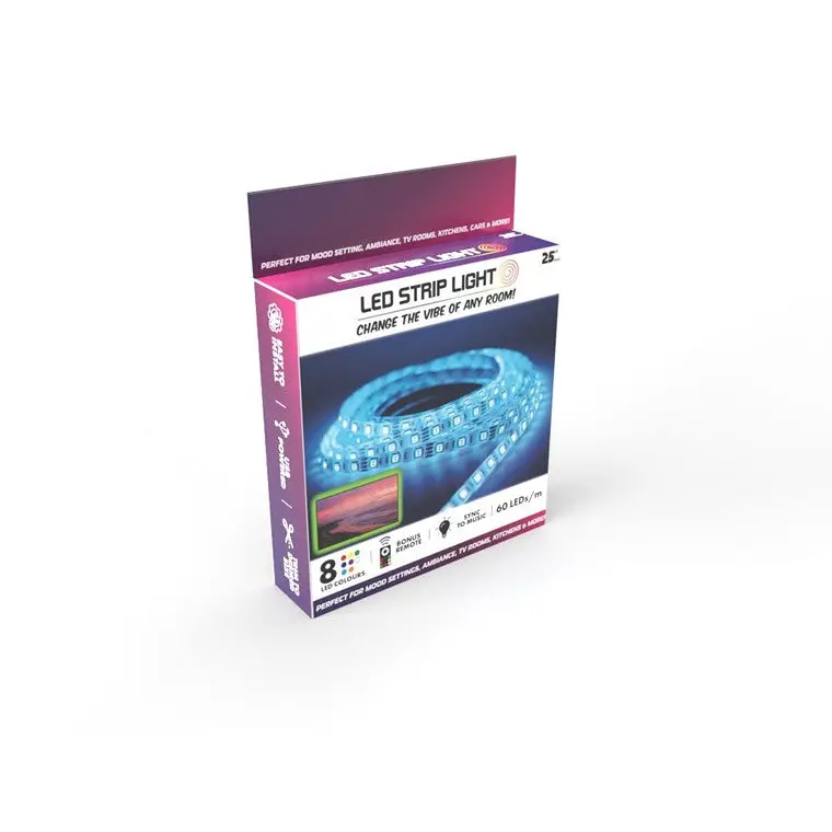 Asotv 5-Metre Flexible Led Strip Light – Rgb Adjustable 1