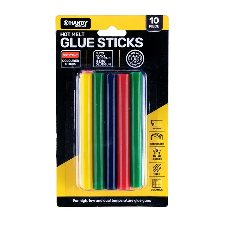 Assorted Color Glue Gun Sticks – 20-Piece Pack 1