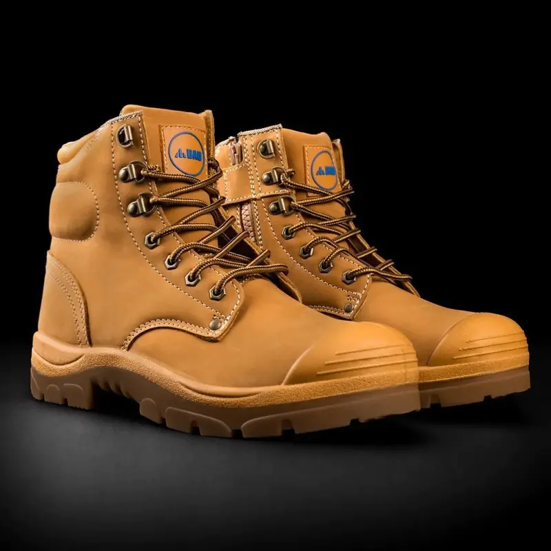 Bad Storm™ 6-Inch Side-Zip Waterproof Safety Boots 1