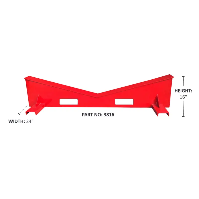 B&B Pipe 3817 Mega Block Junior Pipe Support – New Surplus 1