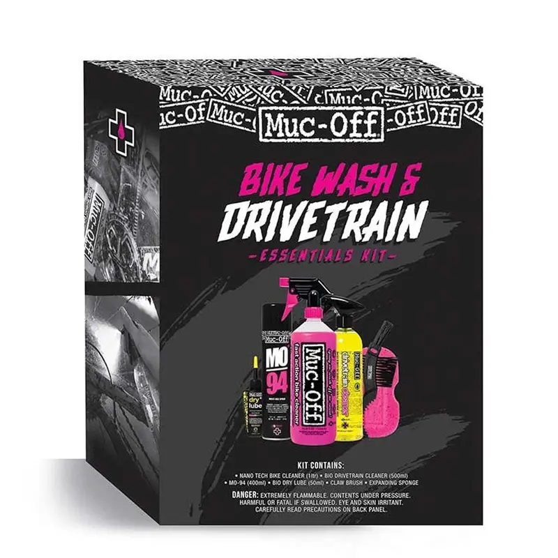 Bike Wash & Drivetrain Care Kit – Eco-Friendly Cleaner, Degreaser, And Lubricant Bundle 1