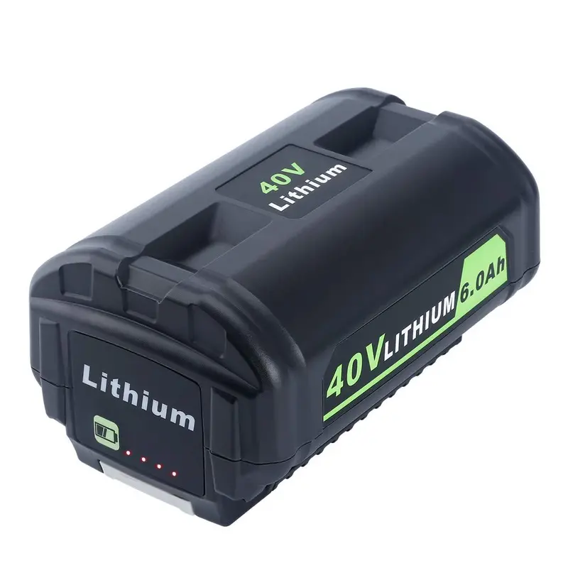 Biswaye 40V 6000Mah Lithium-Ion Battery – Direct Replacement For Ryobi Op4050A Series 1
