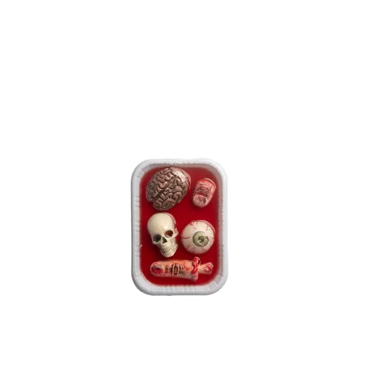 Bloody Body Parts Gummy Candy Tray – Halloween Themed Assortment 1