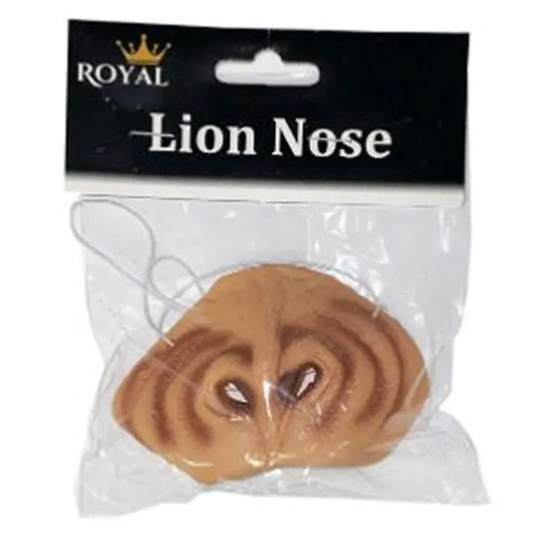 Book Week Lion Nose Character Prop – Durable Foam Design 1