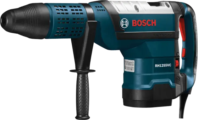 Bosch Rh1255Vc 2" Sds-Max Rotary Hammer With Vibration Control And Depth Gauge 1