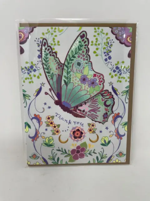 Butterfly-Themed Thank You Card For Any Occasion 1