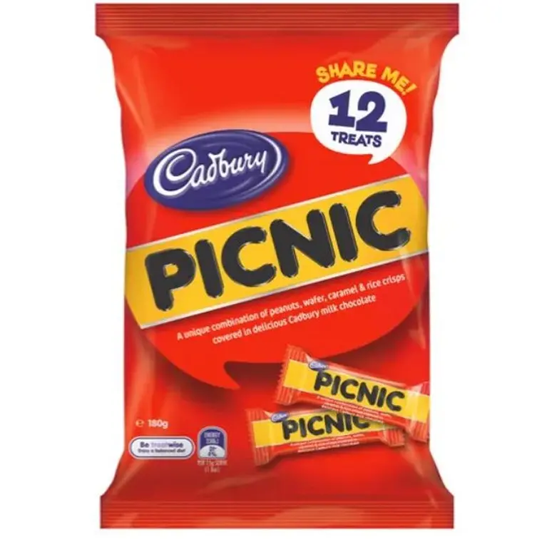Cadbury Picnic Chocolate Share Pack (180G) 1