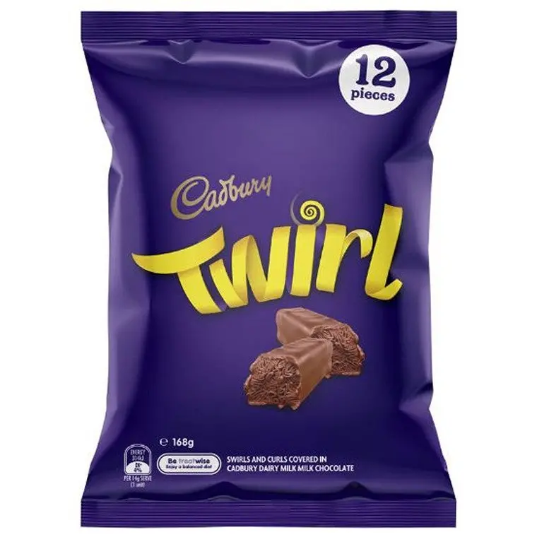 Cadbury Twirl Chocolate Share Pack (168G) 1