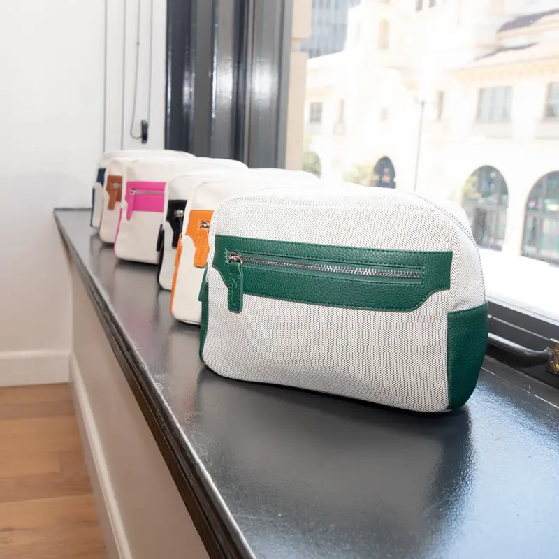 Capri Structured Cosmetic And Toiletry Bag 1