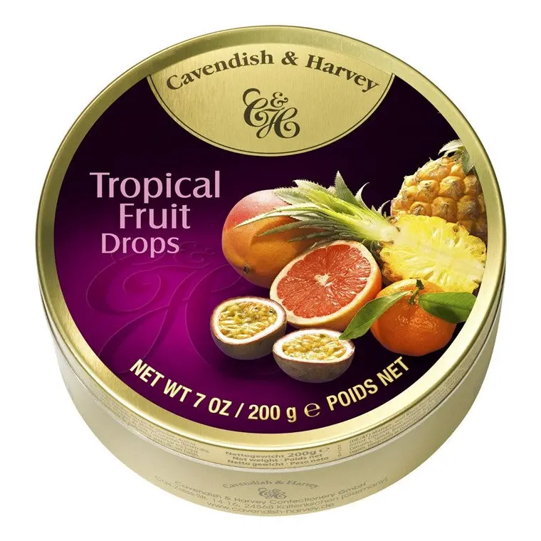 Cavendish & Harvey Tropical Fruit Drops – 175 G Gummy Candy 1