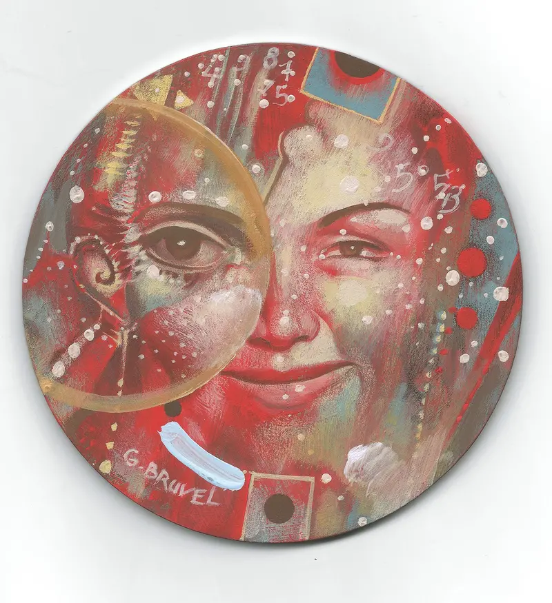Celestial Dreamer – Miniature Painting By Gil Bruvel 1