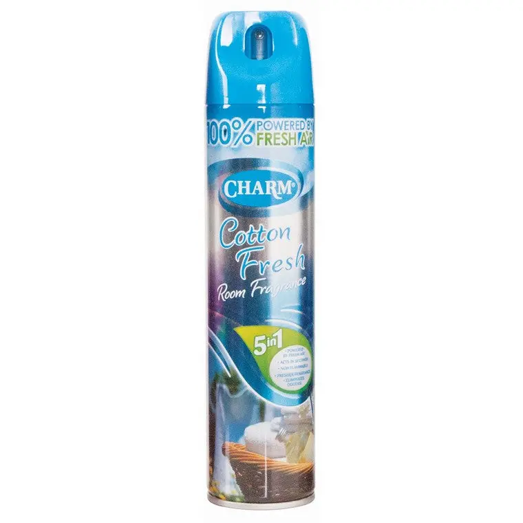 Charm Cotton Air Freshener – 240Ml Long-Lasting Scent, 33% Extra Volume 1