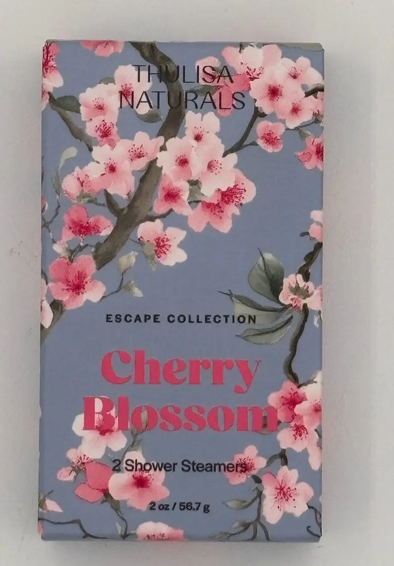 Cherry Blossom Scented Aromatherapy Shower Steamers 1
