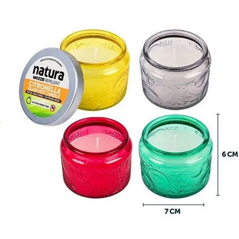 Citronella Candle In Ceramic Pot 1