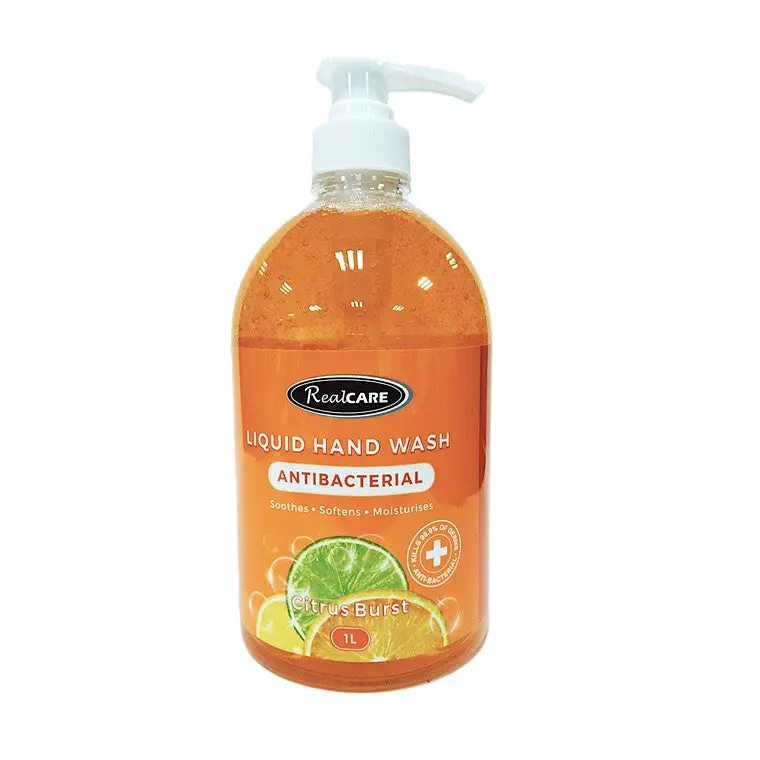 Citrus Burst Antibacterial Hand Wash – 1L Refillable Formula 1