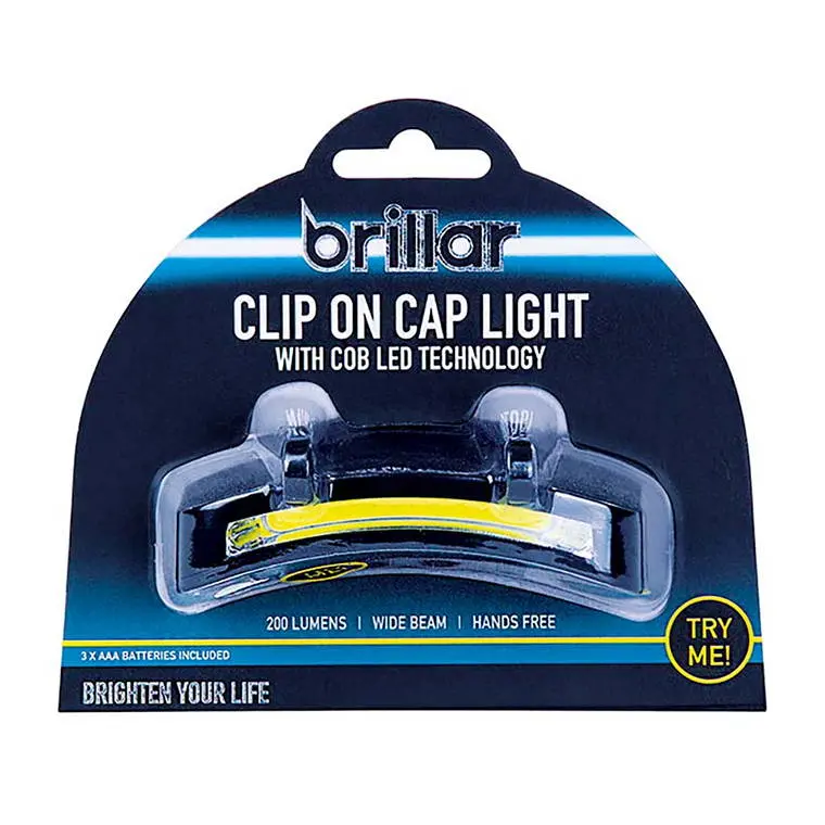 Cob Led Clip-On Cap Light For Hands-Free Illumination 1