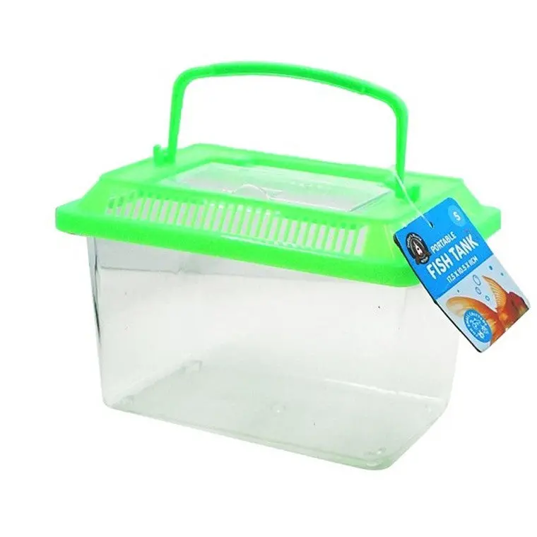Compact Desktop Fish Tank – Small Aquarium, Assorted Styles 1