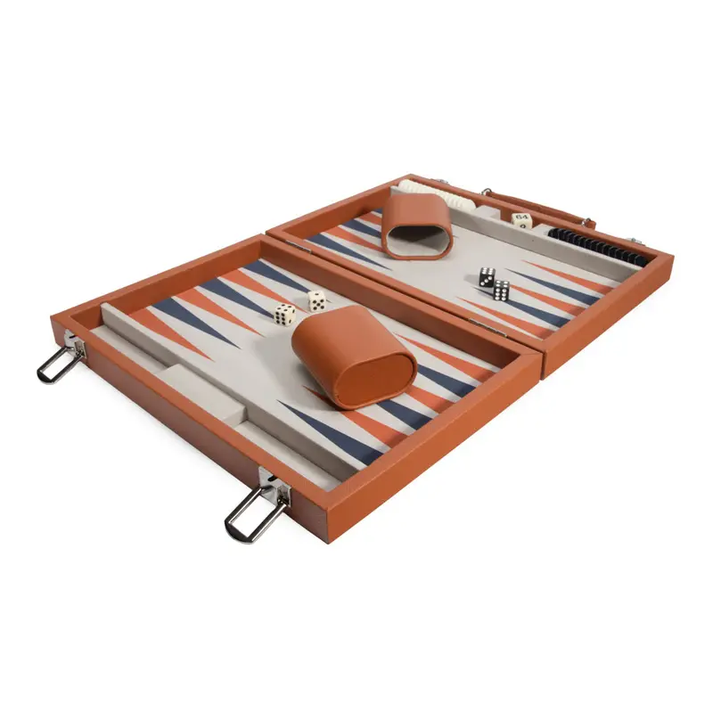 Compact Travel Backgammon Set 1