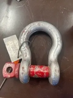 Crosby G-209 Anchor Shackle – 1", 8.5-Ton Working Load Limit, Certified Reconditioned 1