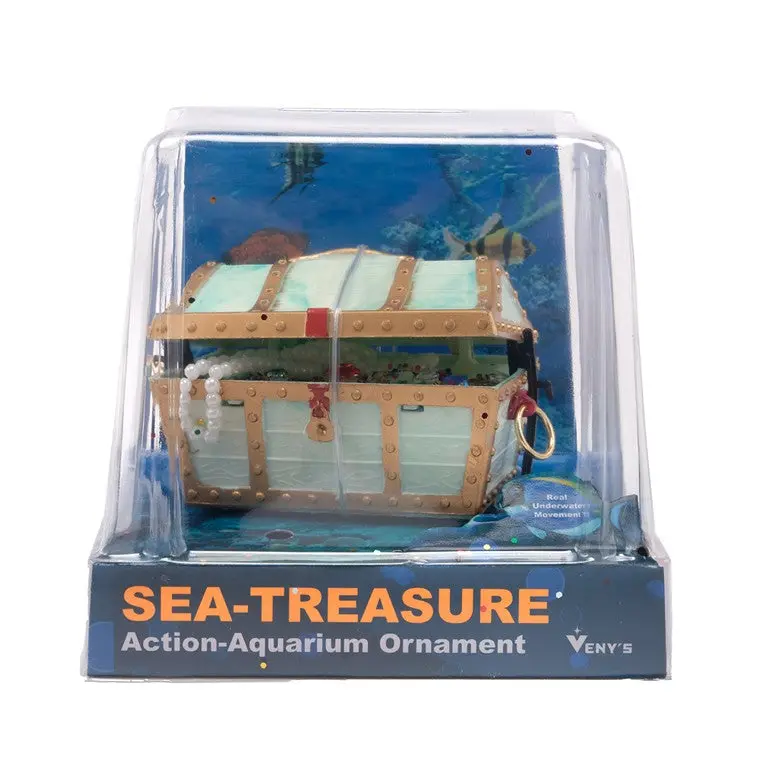 Decorative Aquarium Chest Figurines 1