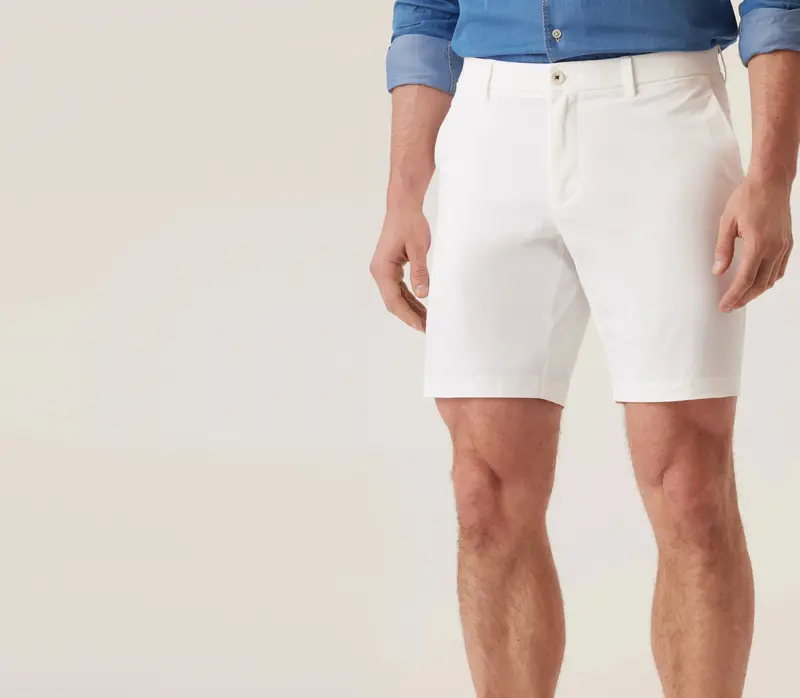 Deke Natural Twill Shorts 1