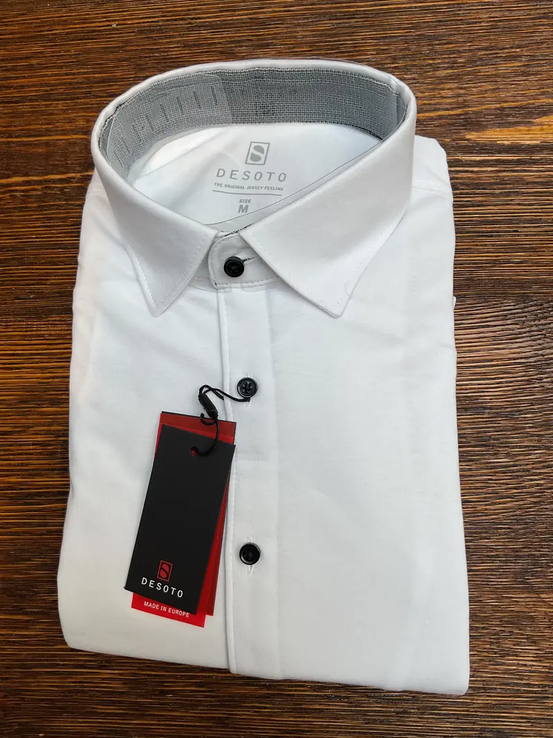 Desoto Crisp White Everyday Shirt 1