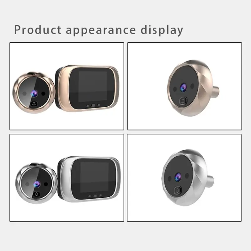 Digital Door Viewer With Hd Live View & Night Vision 1