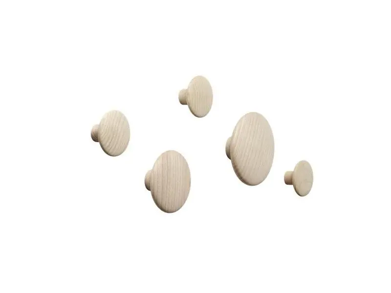 Dots Wooden Decorative Set – 5-Piece 1