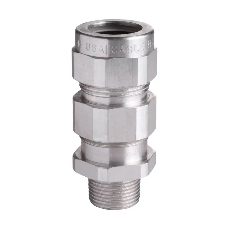 Eaton Tmc9352 3-1/2-Inch Aluminum Armored Cable Gland – New Surplus 1