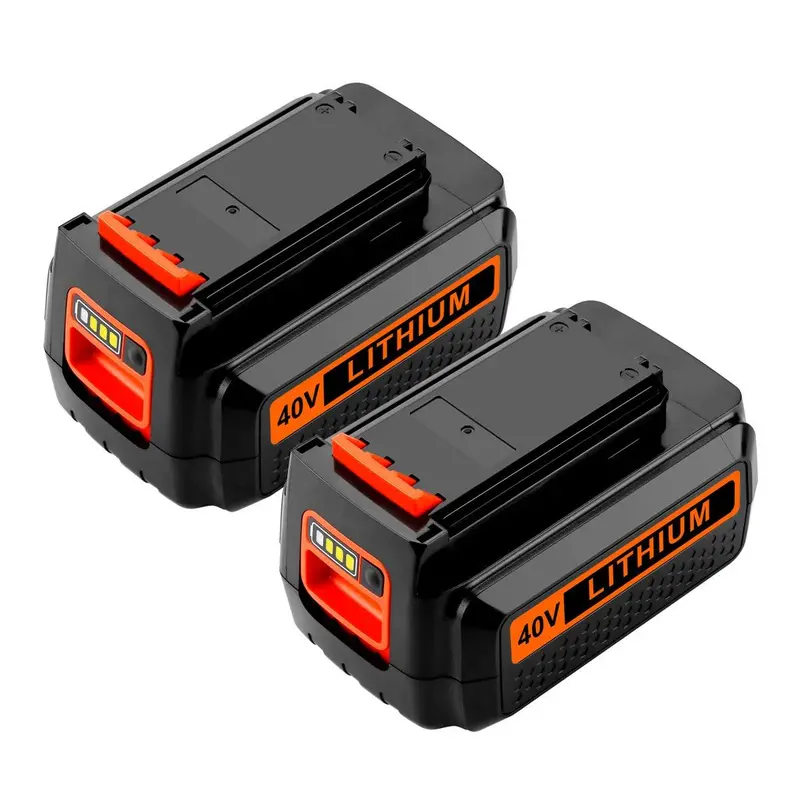 Energup 2-Pack 40V 2500Mah Black+Decker Replacement Battery – Compatible With Lbx2040, Lbx36, Lbxr Series 1