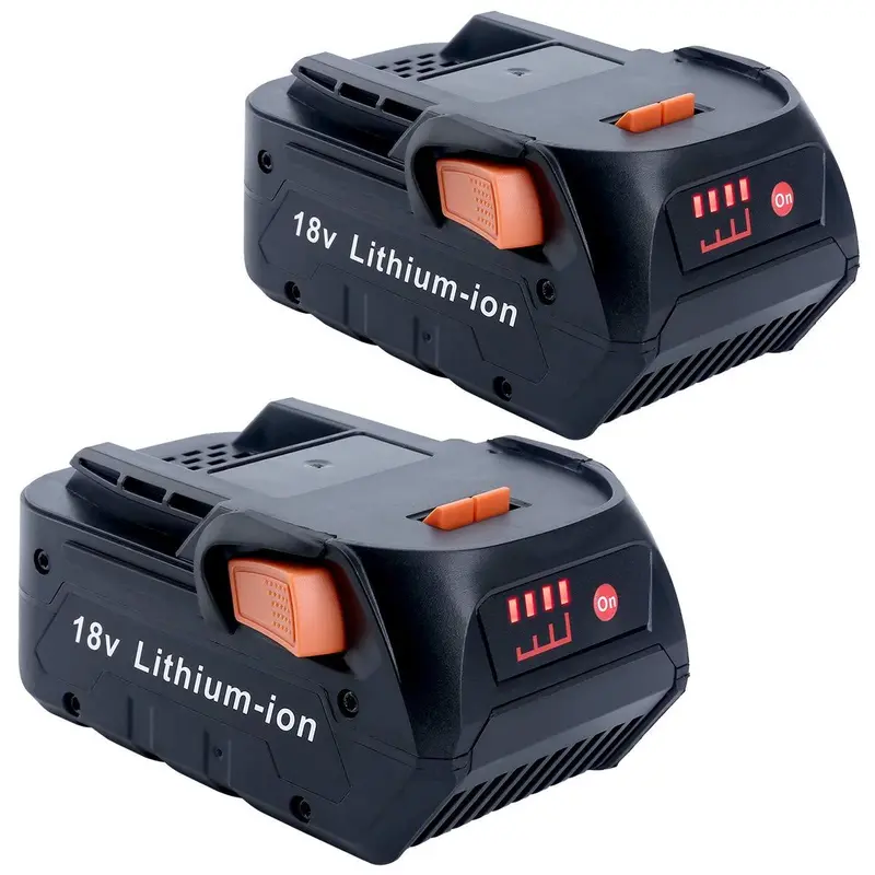 Epowon 2-Pack 4000Mah 18V Replacement Battery For Ridgid Compact Tools (R840087/R840083/Etc.) 1