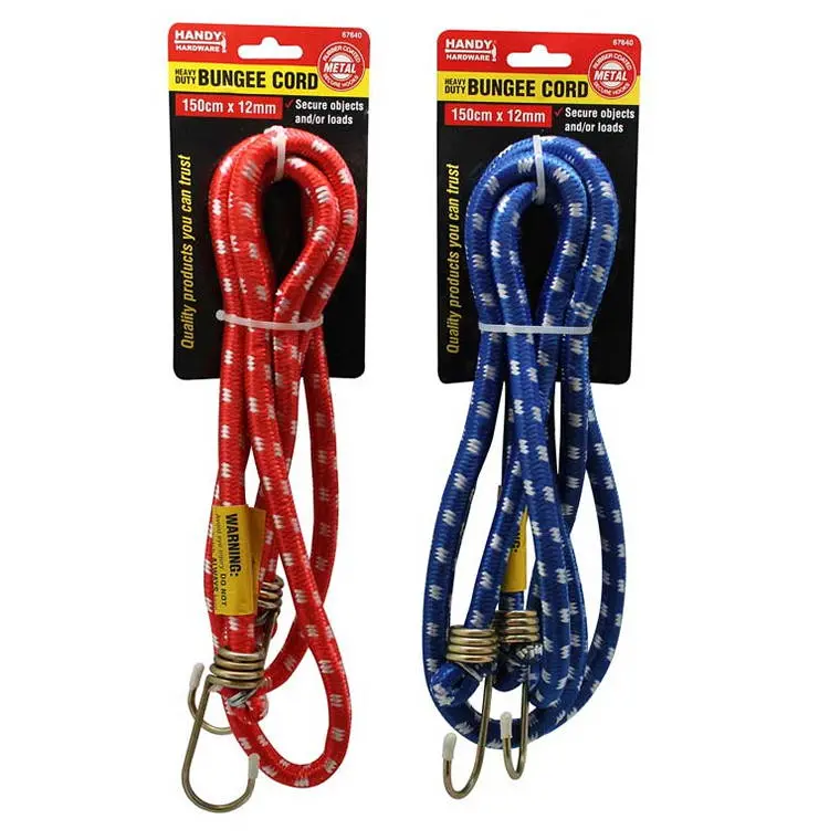 Extra-Strong Bungee Cord – 150Cm × 12Mm, Weather-Resistant Hook Ends 1