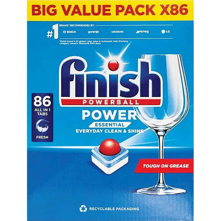Finish Powerball Dishwasher Tablets, 86 Count 1
