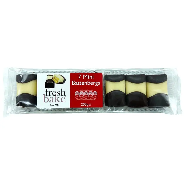 Fresh Bake Mini Battenberg Cakes – 7-Pack 1