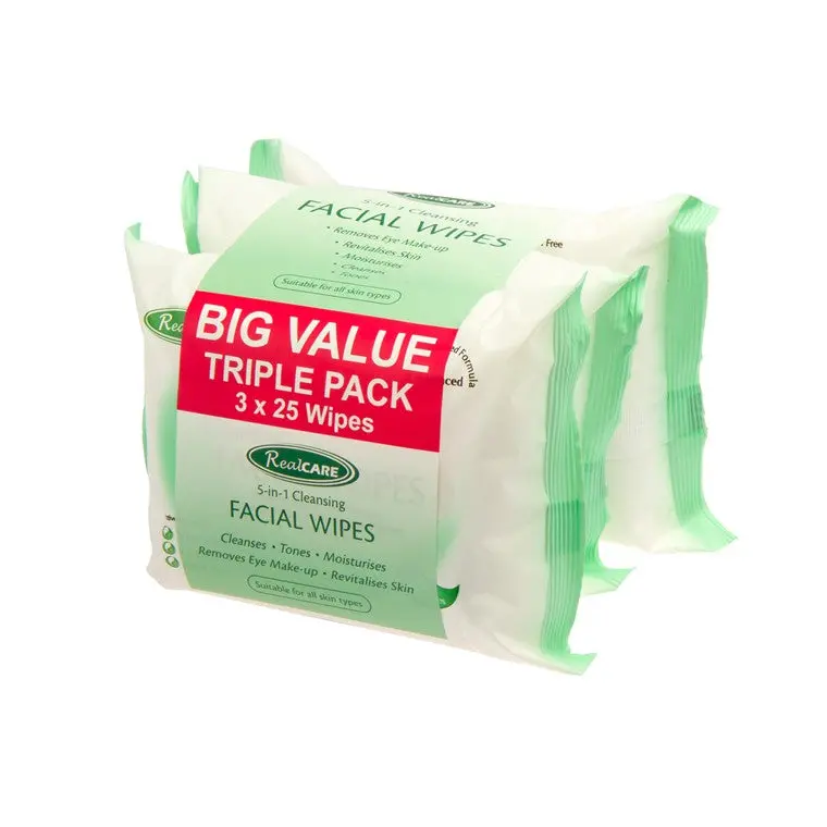 Gentle Facial Cleansing Wipes – Anti-Aging & Soothing Formula (2 Variants) 1