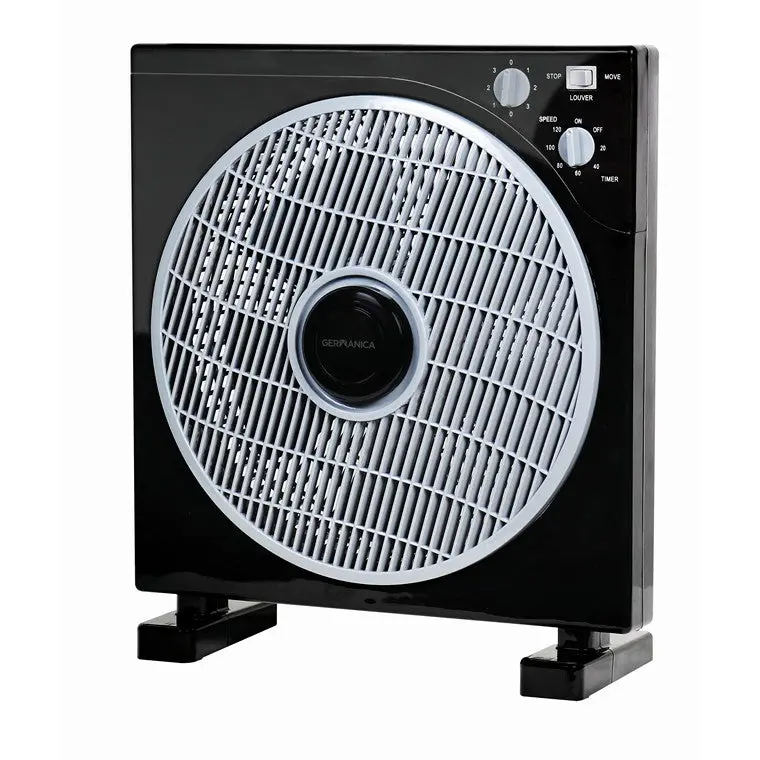 Germanica 30Cm Portable Box Fan For Home Or Office 1