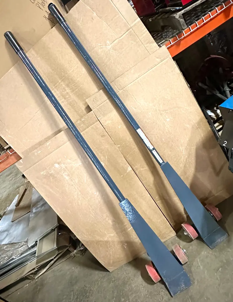 Ge&S 29Ak54A Pry Lever Bar Dolly For Heavy Equipment Handling – Refurbished 1