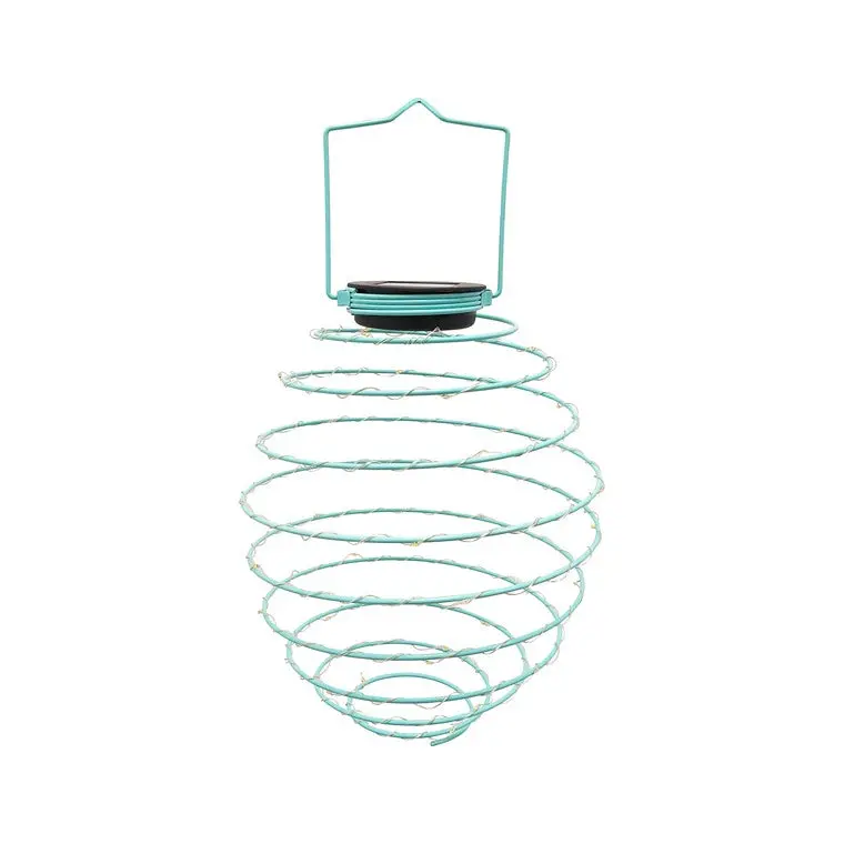 Hanging Solar Spiral Lantern – 4.5Cm Compact Design 1