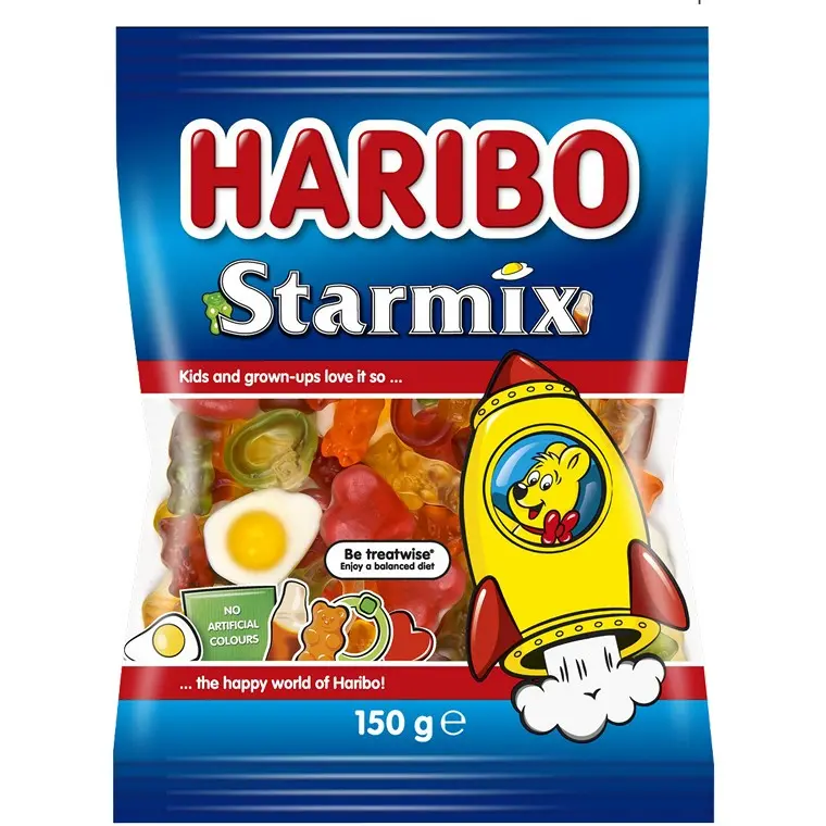 Haribo Starmix Assorted Gummy Candy – 150G Bag 1